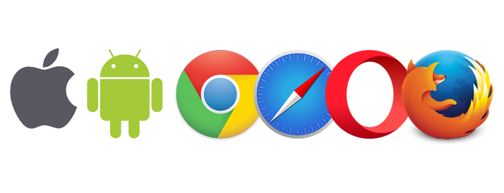 Browser logos